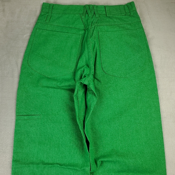 Marithe Francois Girbaud Jeans Mens 32x34 Blue Brand X Baggy 90s Hip Hop Green - Picture 10 of 13